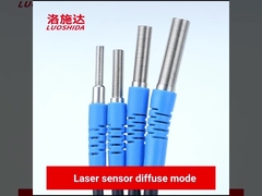 LUOSHIDA Sensor Laser Difusi Kecil Sensor Fotolistrik Difusi NPN PNP NO Output NC