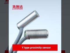 Sensor Kedekatan Induktif Silinder Mini Lebih Pendek DC 3 Kawat 6.5mm Dengan Jenis Kabel