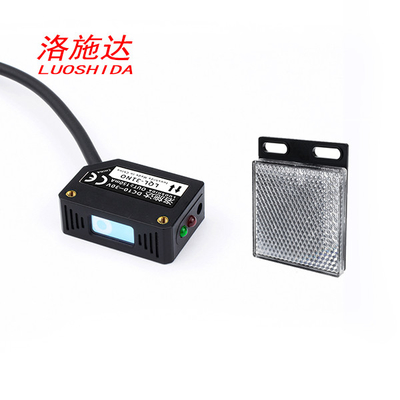 10-30V 3 Kawat Proximity Switch Q31 Plastik Retro Reflektif Square Dengan Jenis Kabel 2M