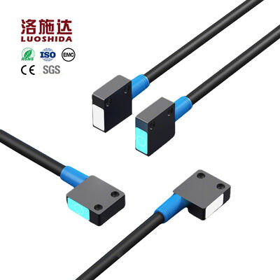 Q14 Diffuse Photoelectric Laser Sensor NPN/PNP/NO/NC 100mm/300mm Sensing Distance IP65 Tidak menyala