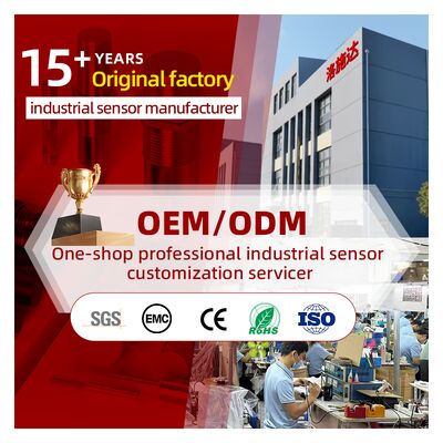 LOUSHIDA M8 M12 M18 M30 Sensor Kedekatan Kapasitif dengan Konektor Keluar Jarak NPN & PNP yang Dapat Disesuaikan